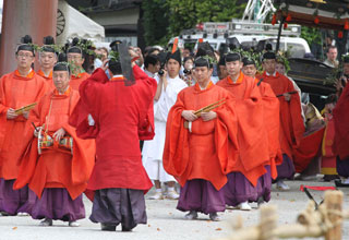 京都三大祭の一つ　葵祭